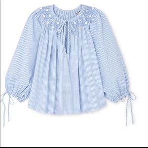 Innika choo Farrah weydrims top